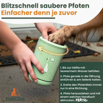PfotenRein – Pfoten blitzschnell reinigen nach Matsch & Streusalz