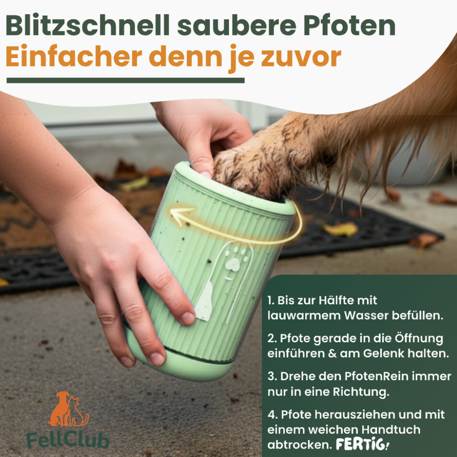 Sauber draußen – gesund drinnen
