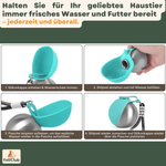 Wasserflasche ToGo – Edelstahl Trinkflasche für Hunde unterwegs