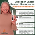 4-in-1 Pfotentrimmer für Hunde – Pfoten, Ohren & Schnauze sicher trimmen